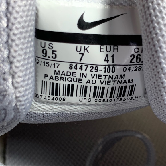 Nike Flex Experience RN 5 Women’s Size: 9.5 Gray Running Gym Shoes 844729-100 - Picture 8 of 11